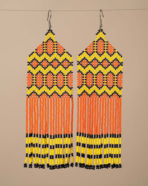 Brincos de Miçangas | Kayapó