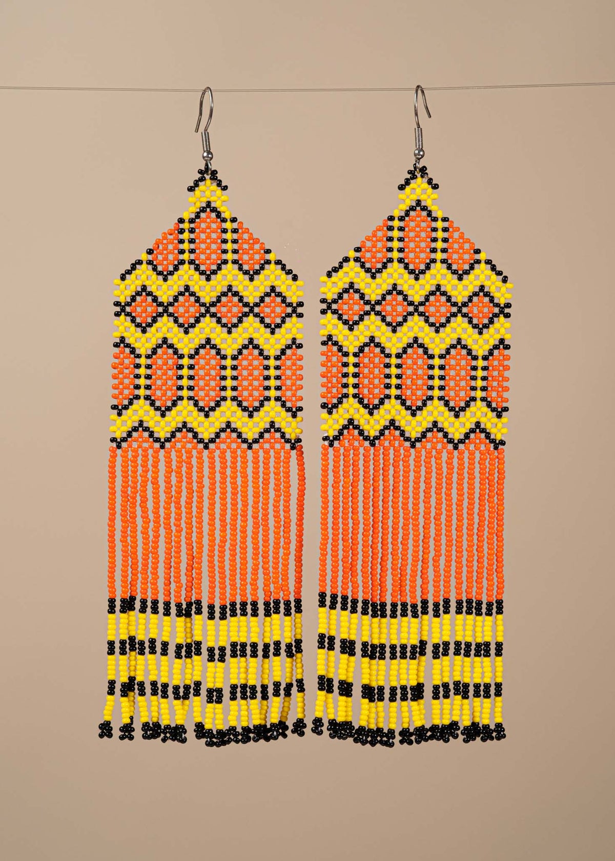 Brincos de Miçangas | Kayapó