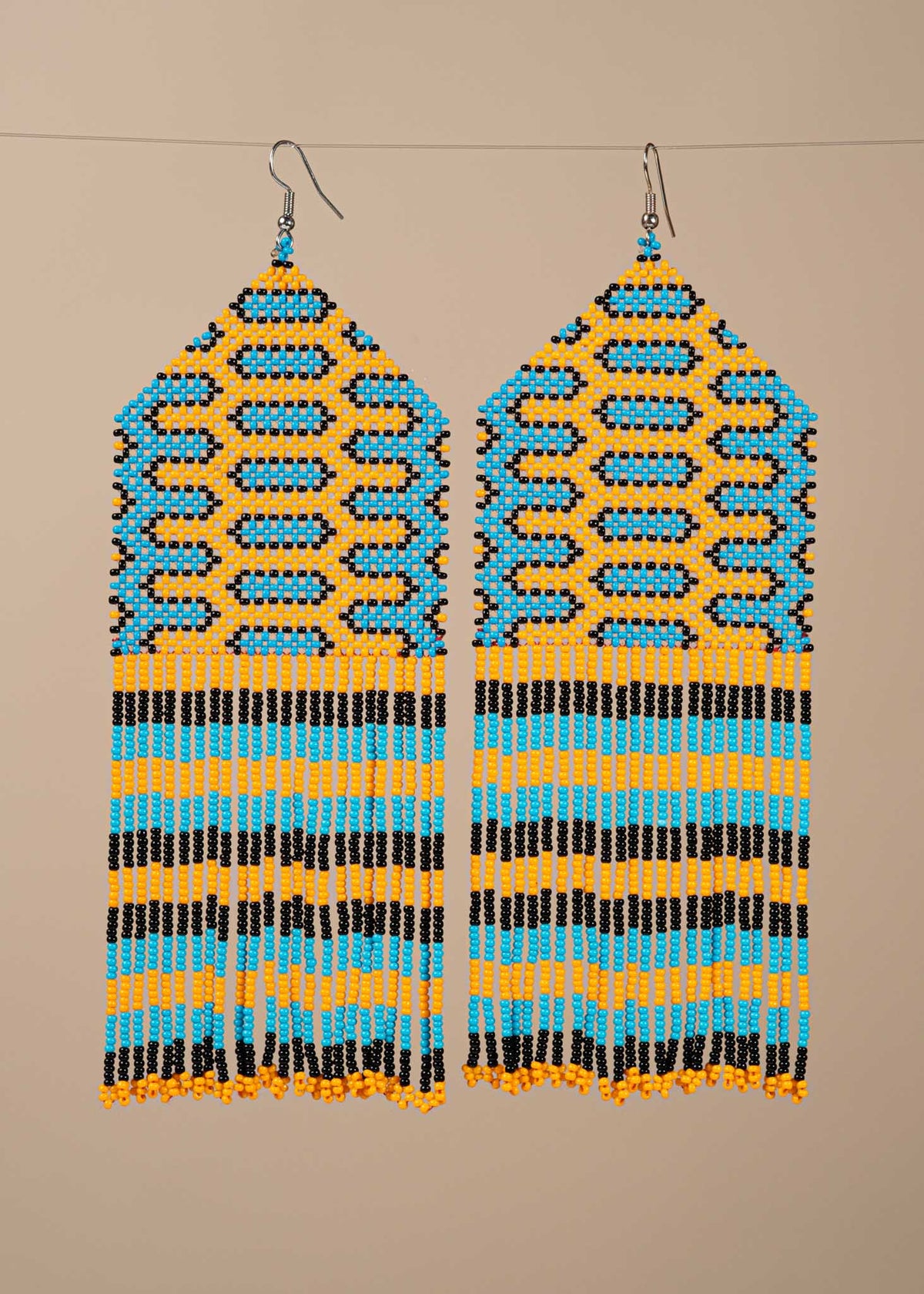 Brincos de Miçangas | Kayapó