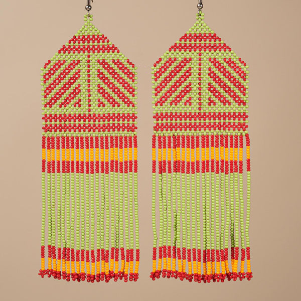 Brincos de Miçangas | Kayapó