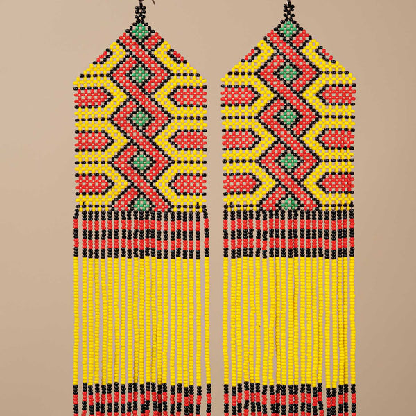 Brincos de Miçangas | Kayapó