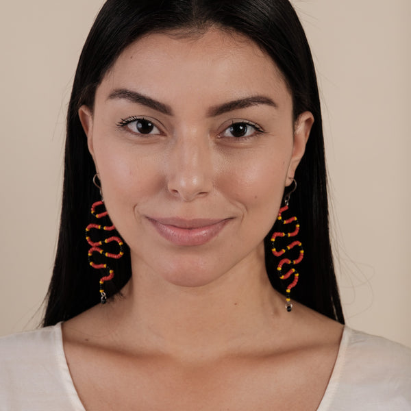 Brincos de Miçangas | TWINS, As Cariocas