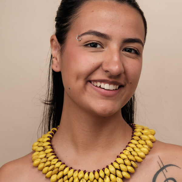 Gargantilha de Sementes | Pataxó