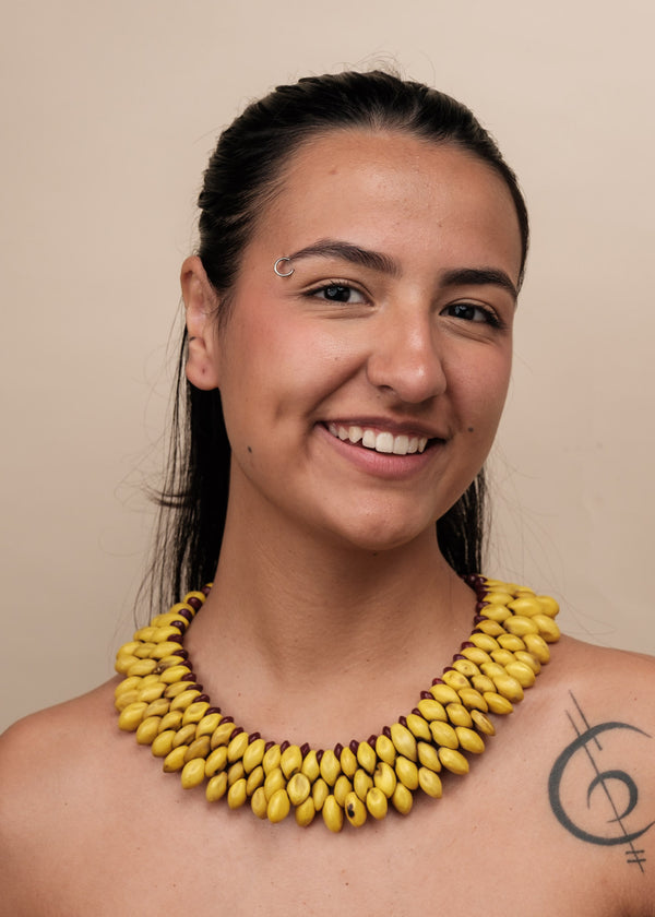 Gargantilha de Sementes | Pataxó
