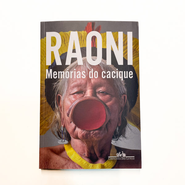 Livro Memórias do cacique - RAONI