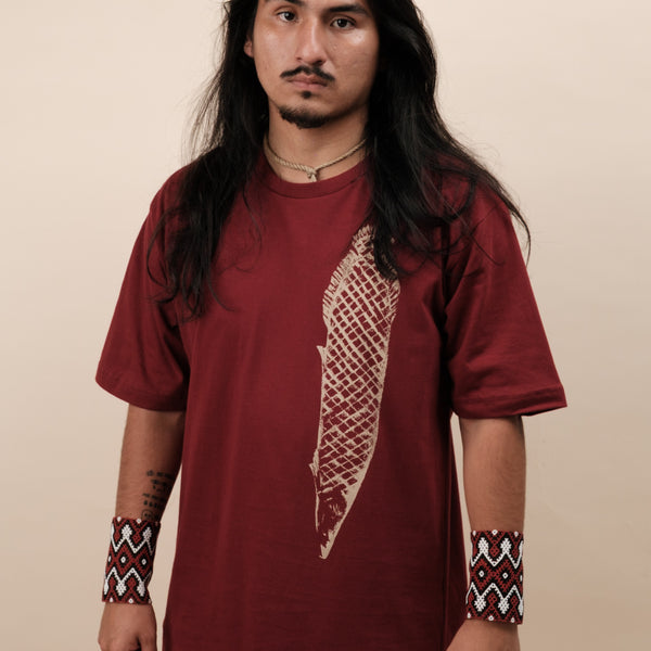 CAMISA MALHA PIRARUCU - VINHO | NALIMO