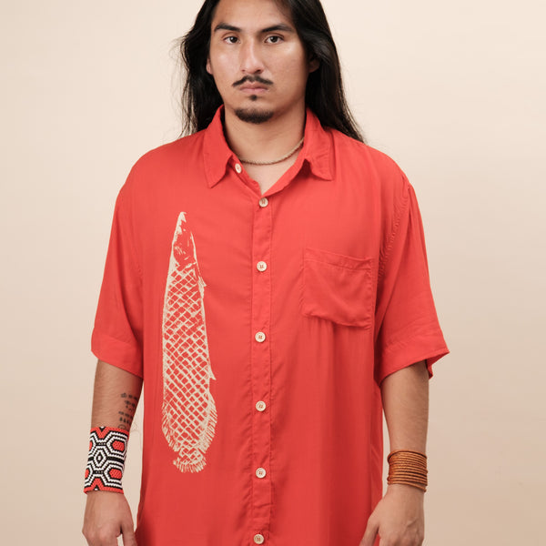 CAMISA DE BOTÃO PIRARUCU | NALIMO