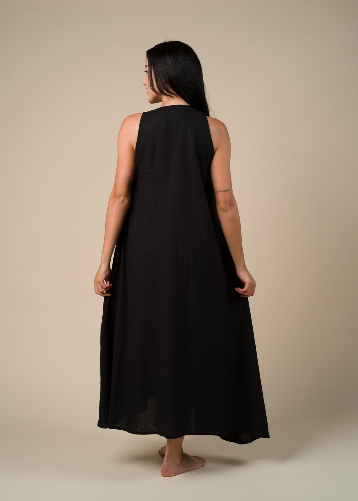 Vestido Evasê | Coleção HORI - Daiara Tukano