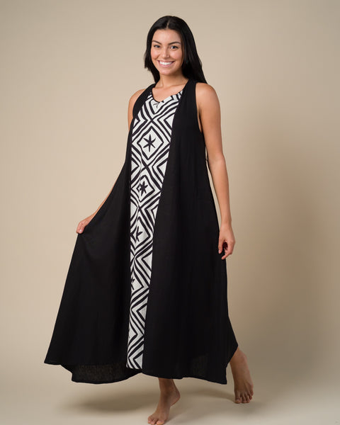 Vestido Evasê | Coleção HORI - Daiara Tukano