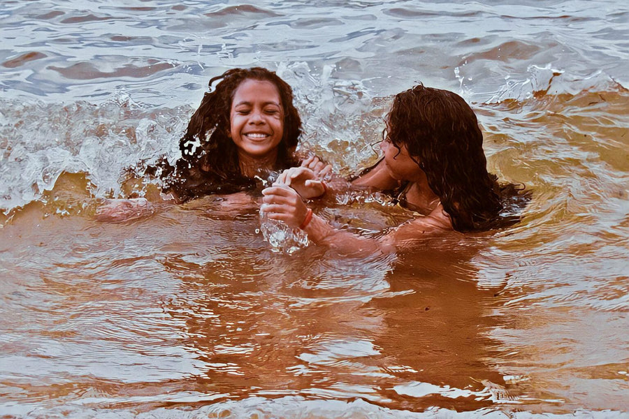 O passado, presente e futuro moram nas crianças