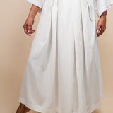 Calça Hakama Branca de Linho | WANWAN - TUCUM