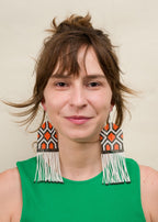 Brincos Kayapó - Joia indígena