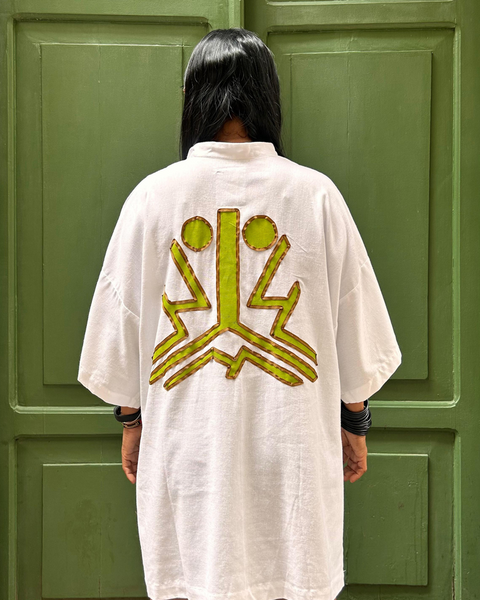 Camisa Branca de Botão - Muiraquitã | WANWAN - TUCUM