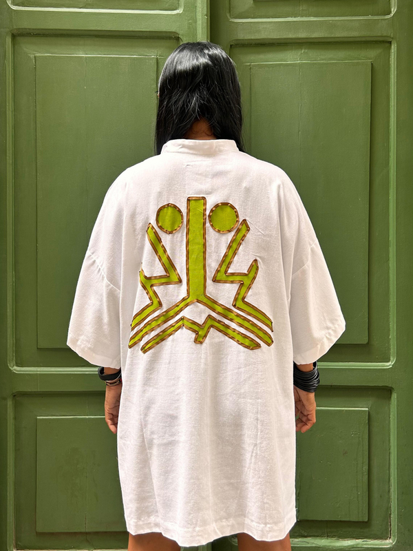 Camisa Branca de Botão - Muiraquitã | WANWAN - TUCUM