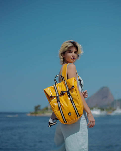 Mochila Ipa Tia amarela | bossapack