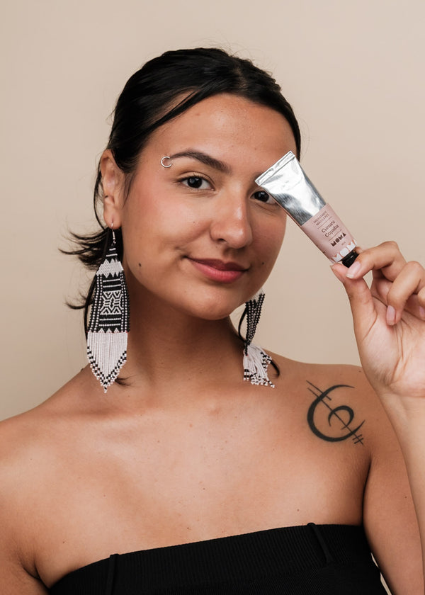 Kit brincos Kayapó + creme Cumaru e Copaíba | TUCUM