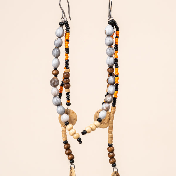 Brincos de Miçangas e Sementes | TWINS, As Cariocas