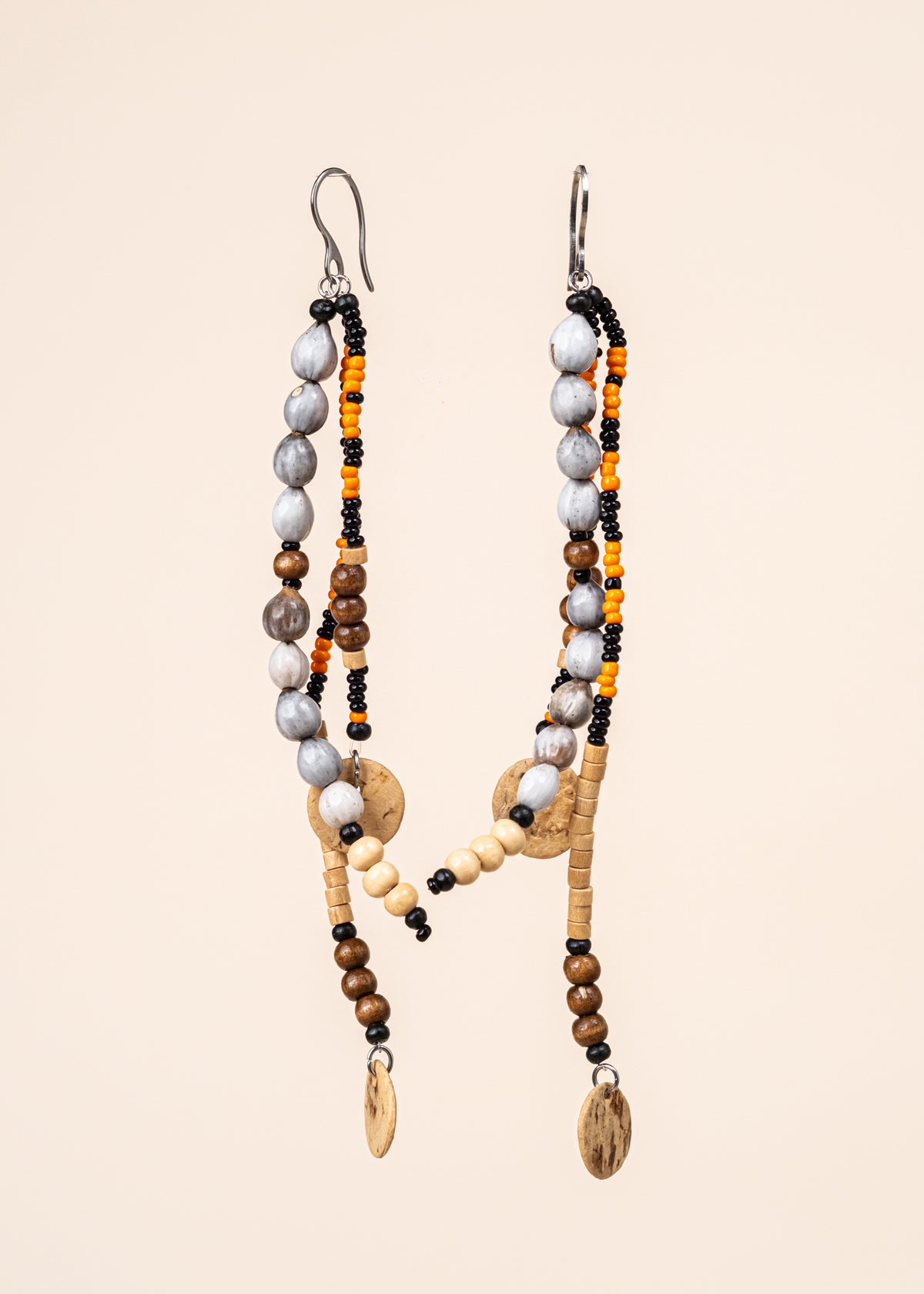 Brincos de Miçangas e Sementes | TWINS, As Cariocas