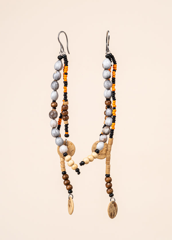 Brincos de Miçangas e Sementes | TWINS, As Cariocas