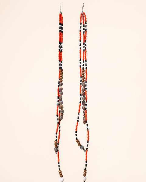 Brincos de miçangas e sementes | TWINS, As Cariocas