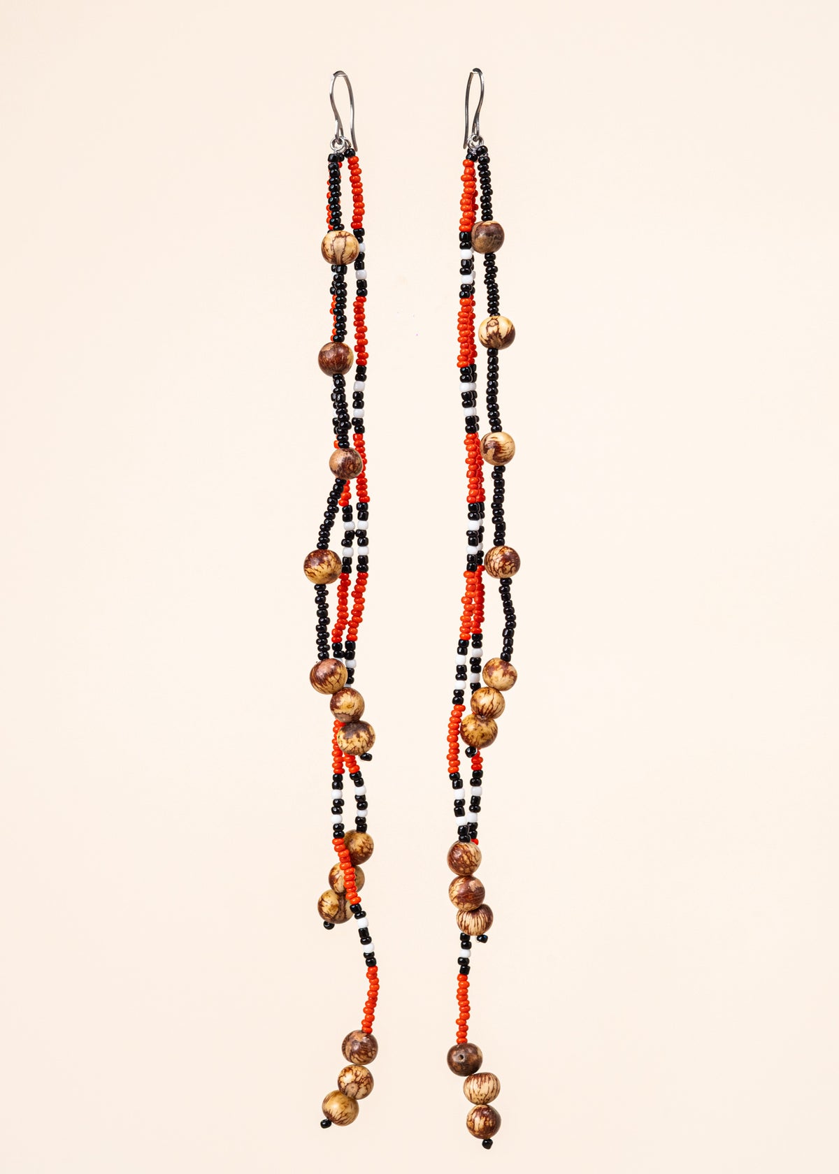 Brincos de Miçangas e Sementes | TWINS, As Cariocas