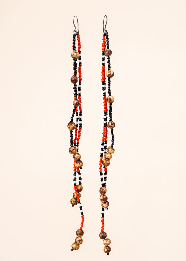 Brincos de Miçangas e Sementes | TWINS, As Cariocas