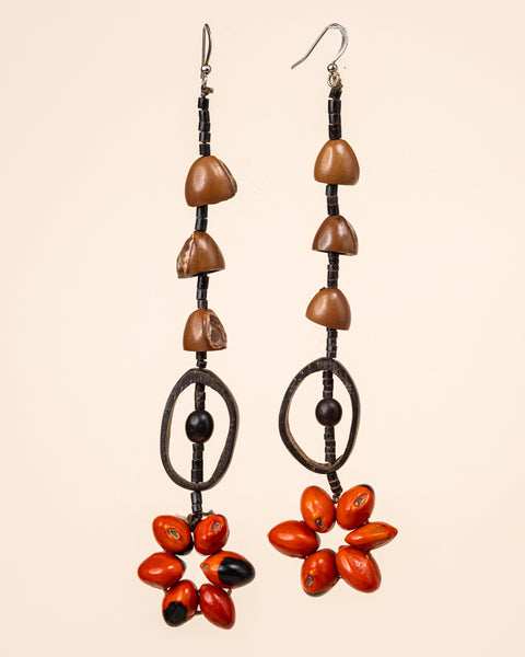 Brincos de Sementes | Surui