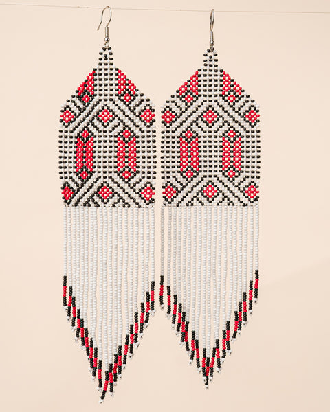 Brincos de Miçangas | Kayapó