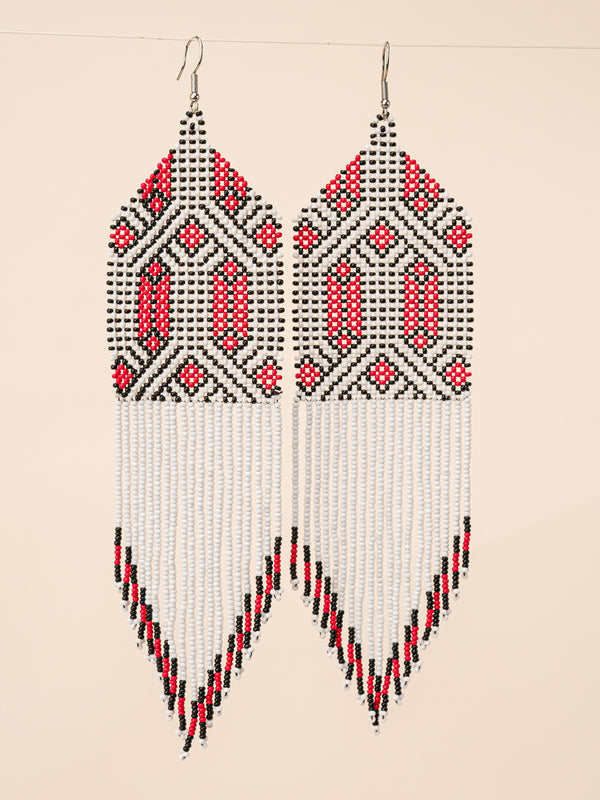Brincos de Miçangas | Kayapó
