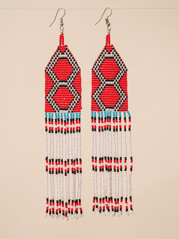 Brincos de Miçangas | Kayapó