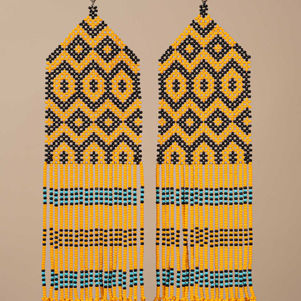 Brincos de Miçangas | Kayapó