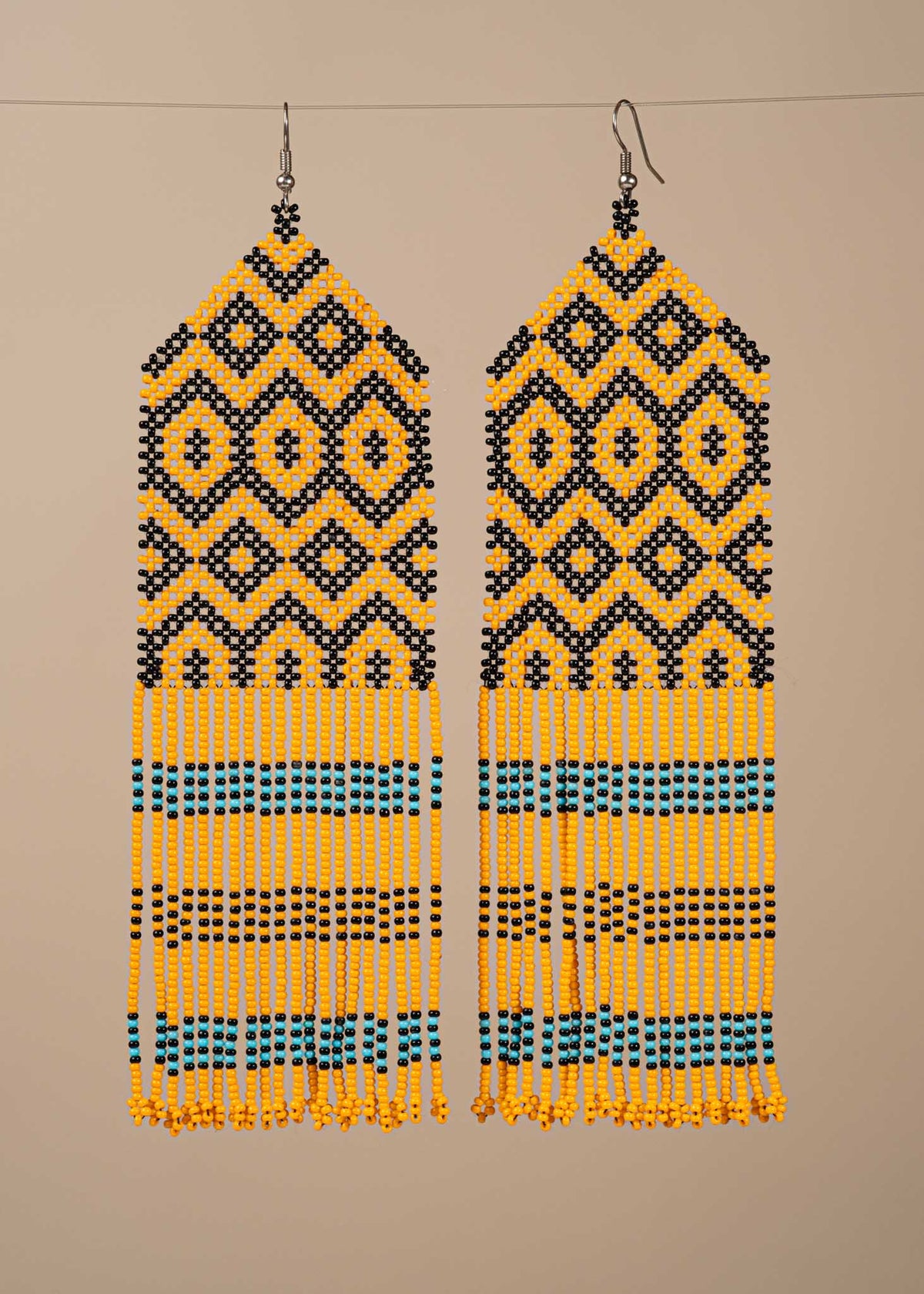 Brincos de Miçangas | Kayapó