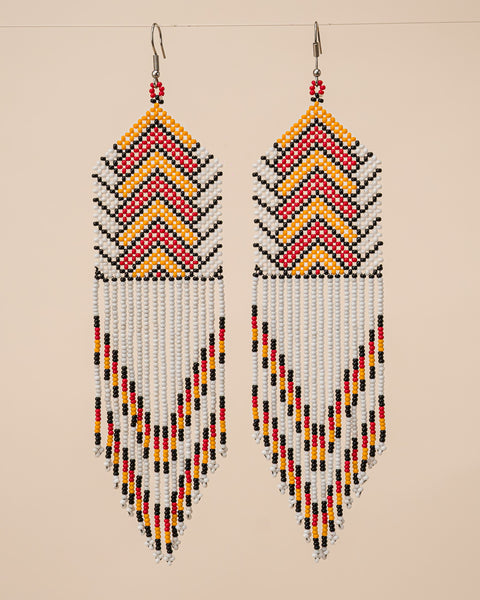 Brincos de Miçangas | Kayapó