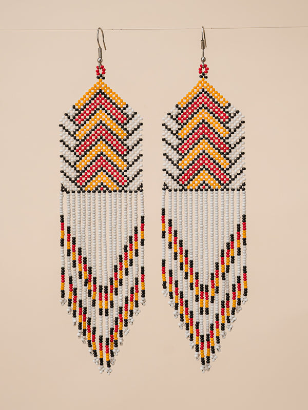 Brincos de Miçangas | Kayapó