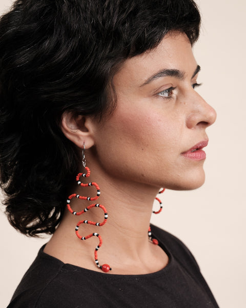 Brincos de miçangas | TWINS, As Cariocas