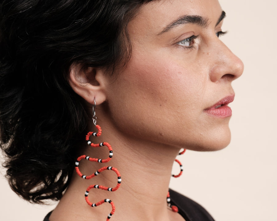 Brincos de miçangas | TWINS, As Cariocas