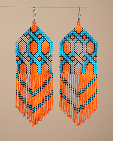 Brincos de Miçangas | Kayapó