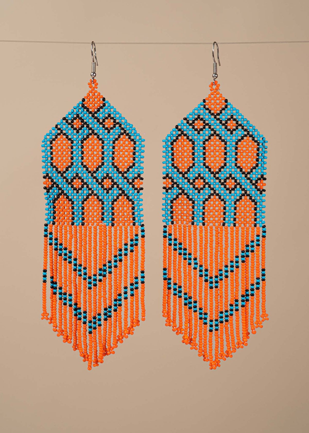 Brincos de Miçangas | Kayapó