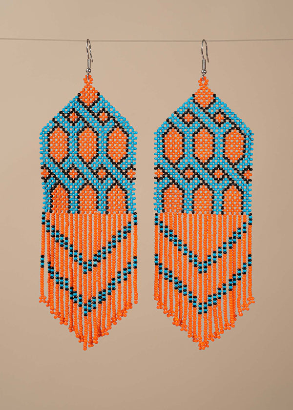 Brincos de Miçangas | Kayapó