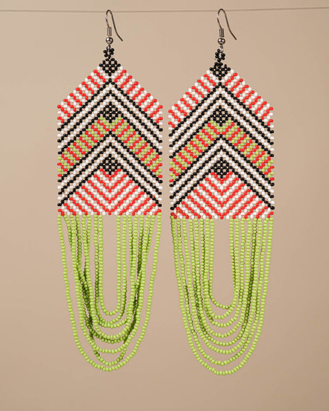 Brincos de Miçangas | Kayapó