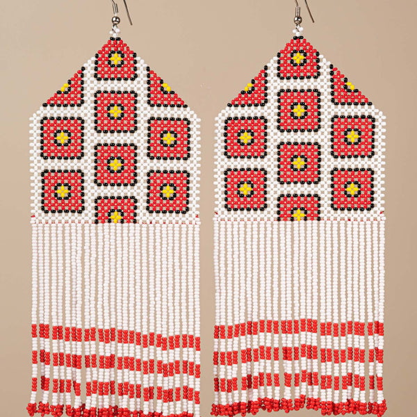 Brincos de Miçangas | Kayapó