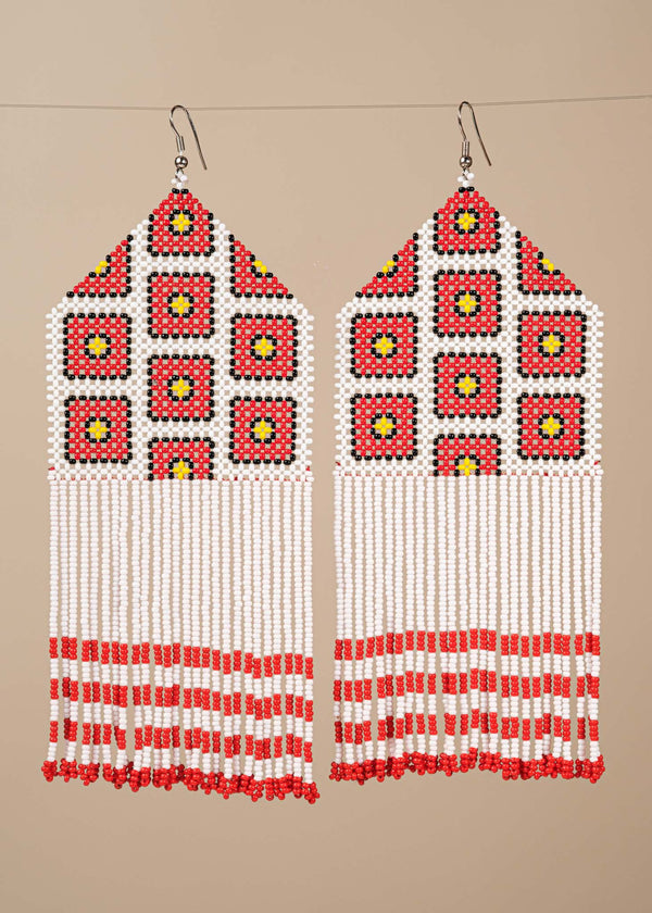 Brincos de Miçangas | Kayapó