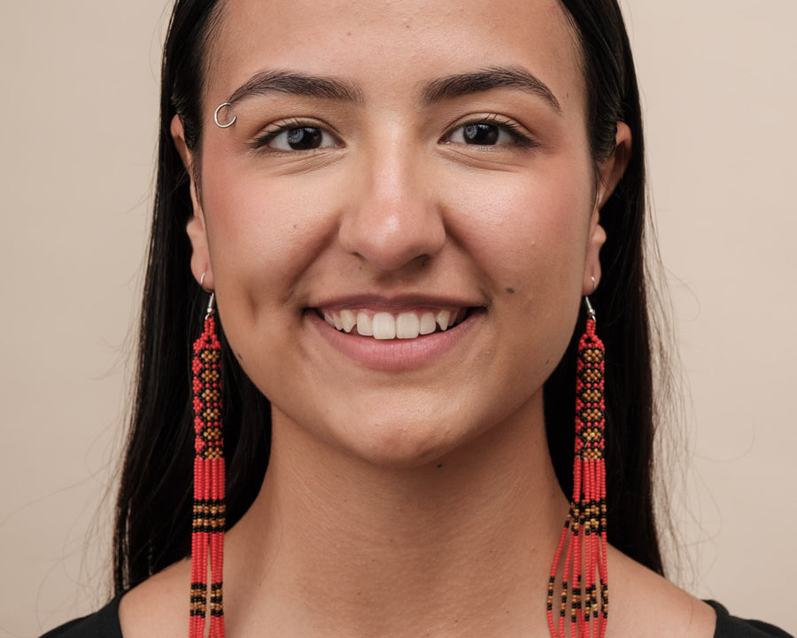 Brincos de Miçangas | Kamayurá