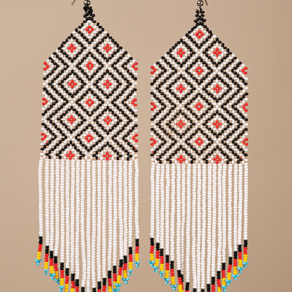 Brincos de Miçangas | Kayapó