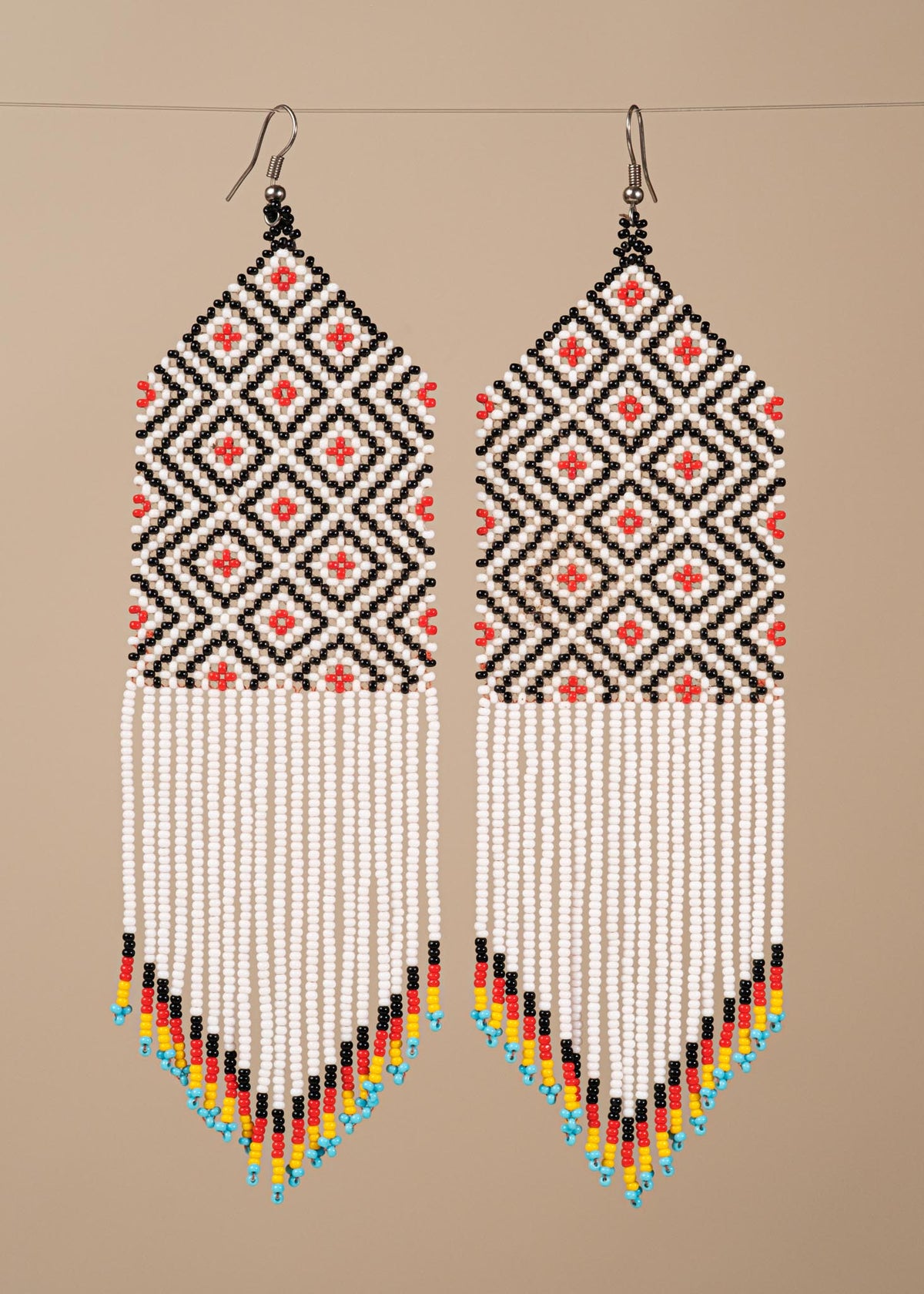 Brincos de Miçangas | Kayapó