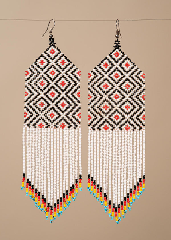 Brincos de Miçangas | Kayapó