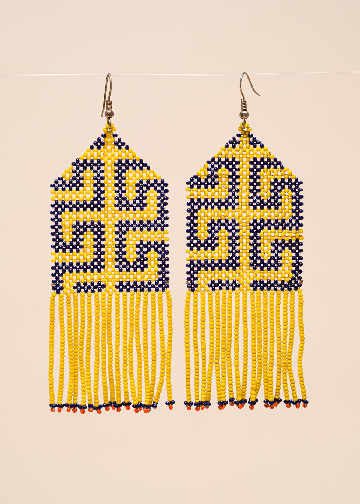 Brincos Marubo - Joia Indígena | Tucum Brasil