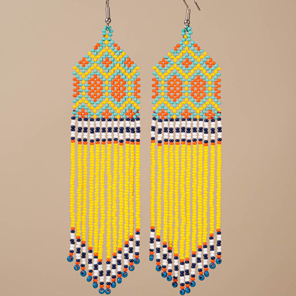 Brincos de Miçangas | Kayapó
