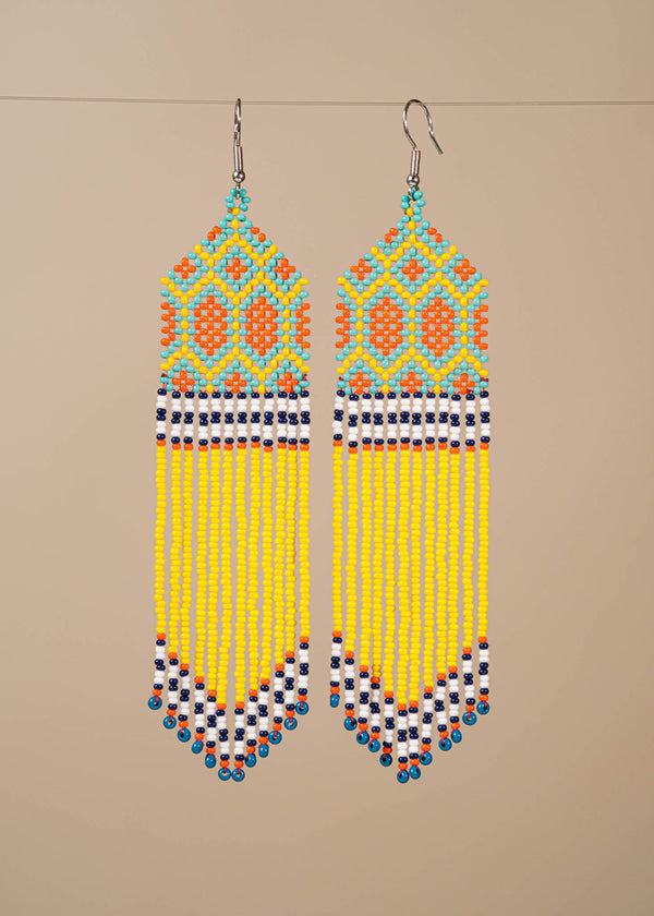 Brincos de Miçangas | Kayapó