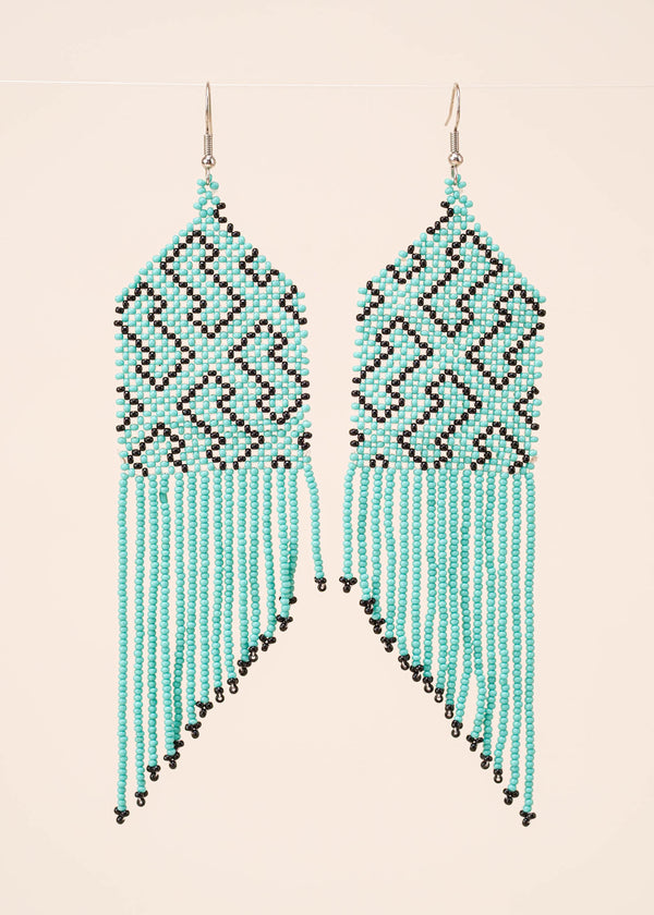 Brincos Marubo - Joia Indígena | Tucum Brasil